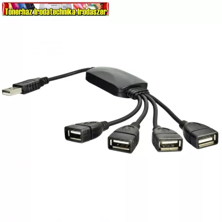 Akyga AK-AD-13 USB2.0 4Port Hub Black