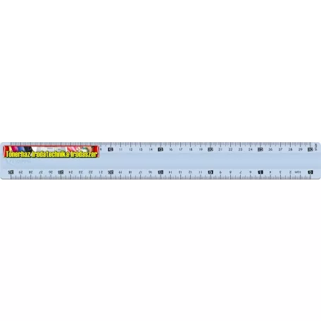 MAPED Study Unbreakable vonalzó, műanyag, törhetetlen, 30 cm,  vegyes színek