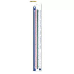    STAEDTLER Mars 561 Léptékvonalzó, építőipari, műanyag,