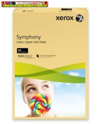 XEROX Symphony Másolópapír, színes, A4, 160 g,  vajszín (pasztell) 003R92305 (250 ív/csg)