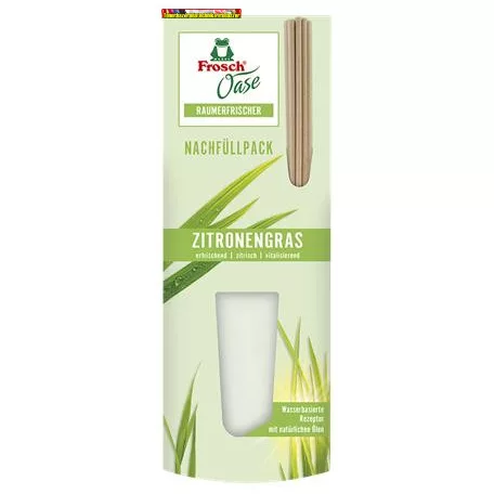 FROSCH Oase citromfű Légfrissítő, 90 ml, utántöltő