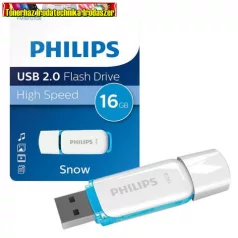   Philips 16GB USB 2.0 Snow Edition Blue( FM16FD70B/00 PH667933)  Flash Drive  (pendrive)