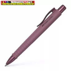 Faber-Castell Poly Ball Urban golyóstoll 1 mm, nyomógombos, bordó tolltest Faber-Castell Poly Ball Urban golyóstoll 1 mm, nyomógombos, bordó tolltest