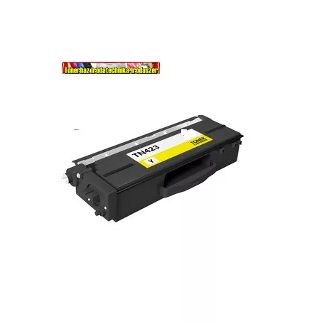 Brother TN-423 yellow utángyártott toner (TN423) 4k