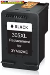   UTÁNGYÁRTOTT 305XL TINTAPATRON BLACK (3YM62AE ) 12ML HP nyomtatóhoz