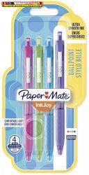 PAPER MATE - INKJOY 300RT NYOMÓGOMBOS GOLYÓSTOLL KÉSZLET COLOR -  4szín/cs 1956570