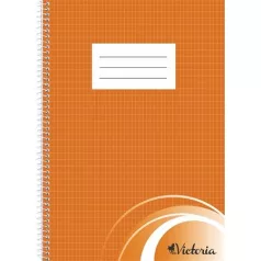 Spirálfüzet A/4 fr.kockás