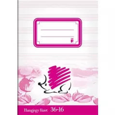 Füzet A/5 Hangjegy 36-16