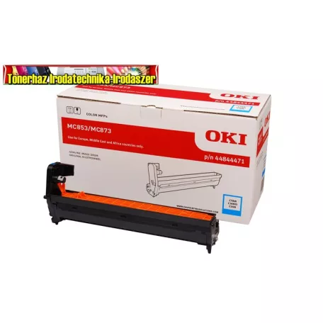 Oki MC853,MC873 Dobegység(drum) Cyan 30K (Eredeti) 44844471