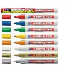  EDDING 750 Lakkmarker, 2-4 mm, kül. színben