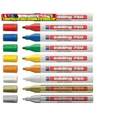  EDDING 750 Lakkmarker, 2-4 mm, kül. színben