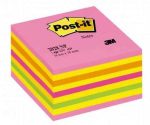   Post-it 76x76 öntapadós jegyzettömb kocka Lollipop pink 2028np 450lap/cs