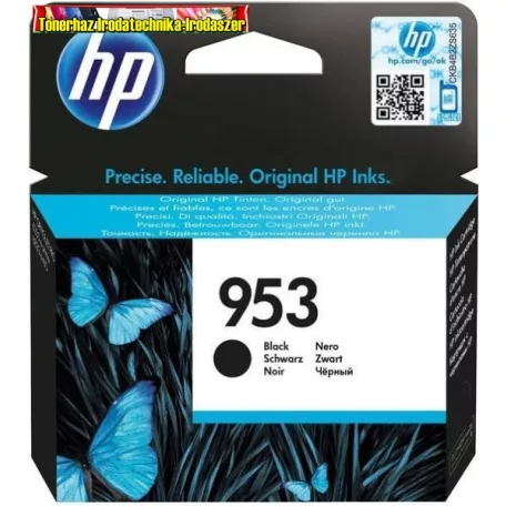 HP 953 Black eredeti tintapatron L0S58AE  1K