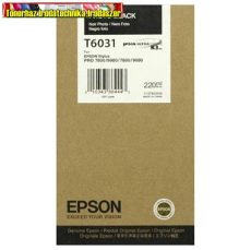 Epson T603100 Fotópatron StylusPro 7800, 7880 nyomtatókhoz, eredeti fekete, 220ml-Lejárt szav: 2015.10 -