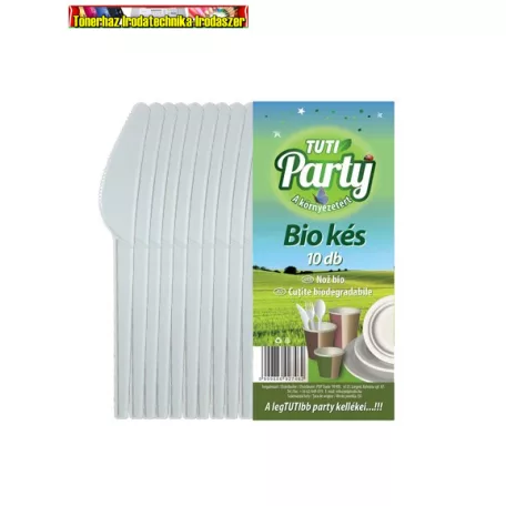 Tuti party bio lebomló kés 10 db/csg 