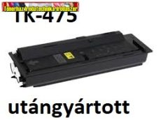 KYOCERA TK475 Lézertoner utángyártott FS 6025MFP, 6030MFP nyomtatókhoz,  fekete, 15k (tk-475)