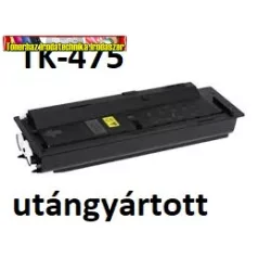   KYOCERA TK475 Lézertoner utángyártott FS 6025MFP, 6030MFP nyomtatókhoz,  fekete, 15k (tk-475)
