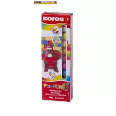 KORES Gyurma, 200 g, 10 szín, 