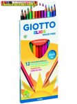 Giotto Elios háromszögletű színes ceruza  készlet 12-es
