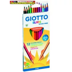 Giotto Elios háromszögletű színes ceruza  készlet 12-es