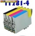 Epson T1281,T1282,T1283,T1284 utángyártott tintapatronok  9ml/szín