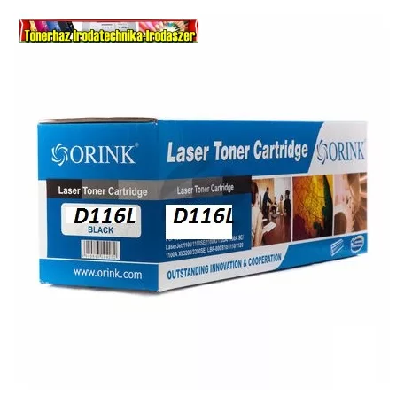 Samsung MLT-D116L ORINK NEW CHIP! UTÁNGYÁRTOTT Prémium Nagykapacitású Toner cartridge SL-M2625,SL-M2825ND,SL-M2825DW;SL-M2675F,SL-M2675FNSL-M2875FD nyomtatókhoz 3K