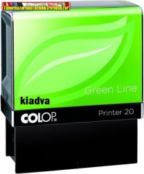 COLOP Printer IQ 20/L Green Line, Kiadva felírat