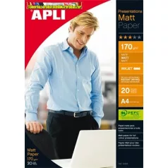   Apli tintasugaras papír kétoldalas matt A4 170gr 20 lap LEAA10418 
