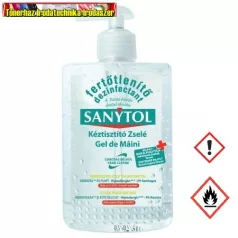 Sanytol  kézfertőtlenítő gél 250 ml pumpás