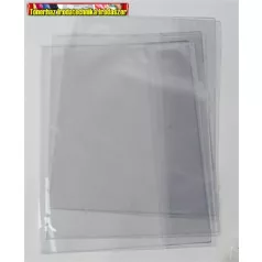   Spirálfüzetborító, A4, PVC, 90 mikronos, víztiszta V. 10db/csom