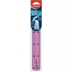   Maped TWIST N FLEX törhetetlen, hajlítható vonalzó, 20 cm választható színben