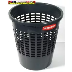 Papírkosár, 10 L, CURVER, fekete