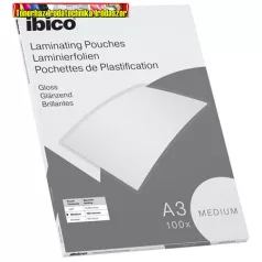   IBICO Laminálófólia A3/100mic fényes <100db/dob> (A/3)  627312