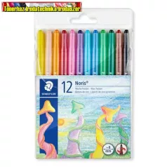   Noris Club Zsírkréta, csavarós, STAEDTLER , 12 különböző szín, 221NWP12