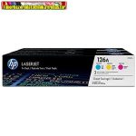   Hp CF341A eredeti multipack (eredeti CE311A CYAN,CE312A YELLOW,CE313A MAGENTA EGY CSOMAGBAN) 126A