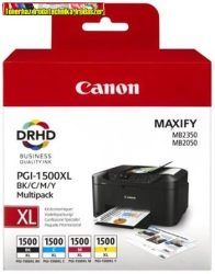 Canon PGI1500XL Multipack (Bk,C,M,Y ) EREDETI (PGI-1500,PGI 1500)