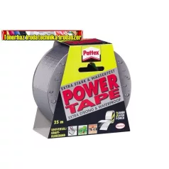   Ragasztószalag, 50 mm x 25 m, HENKEL Pattex Power Tape, ezüst