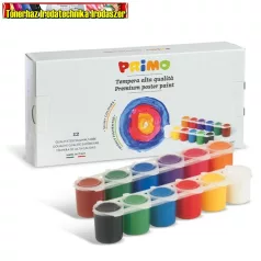   - KIÁRUSíTÁS - Tempera Primo 12-es tégelyes 252TB12 (12x25ml)