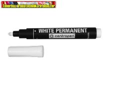 Centropen alkoholos filctoll vastag fehér (permanent) 2,5mm-5mm no.8586