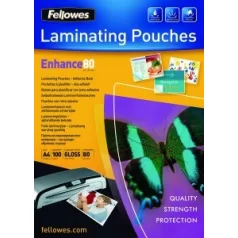   Fellowes A/5 lamináló fólia / 125 mikron 25 lap/csom (53961)