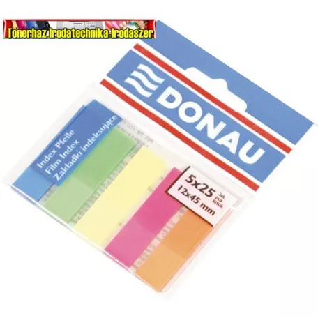 Donau Jelölőcímke 12*45mm vegyes D7577