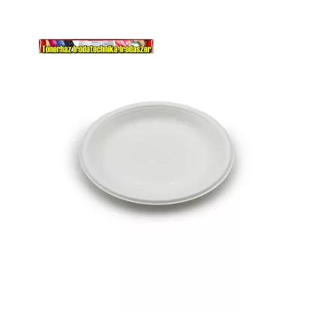 Műanyag desszertes tányér, 16 cm  (50 db/csg)