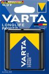 VARTA High Energy Elem, 3LR12 lapos elem, 4,5 V, 1 db, 