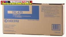 KYOCERA TK475 Lézertoner eredeti FS 6025MFP, 6030MFP nyomtatókhoz,  fekete, 15k (tk-475)