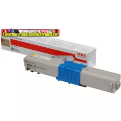   Oki eredeti Lézertoner C301,C321,MC332,MC342 nyomtatókhoz, yellow 1,5k 44973533