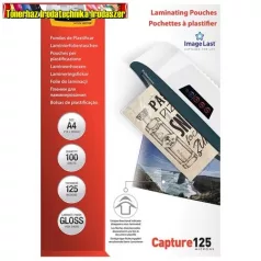   Fellowes  lamináló fólia A/4 2X125 mic. 100 db/csom.  fényes 53074