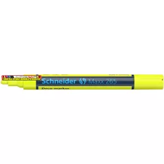   SCHNEIDER Maxx 265 Krétamarker, 2-3 mm, sárga (decor marker)