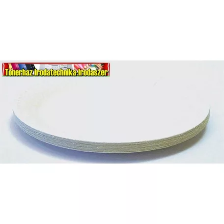 Papírtányér, kerek, 19 cm átmérő (50 db/csg)