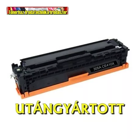 Utángyártott CE410X 305X STANDARD  LaserJet fekete tonerkazetta 4K HP nyomtatóhoz