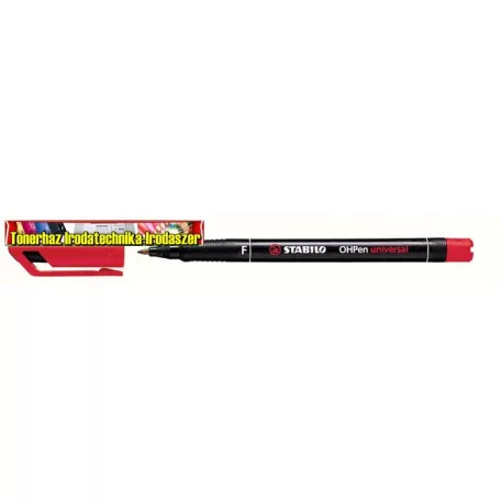 Stabilo OHPen alkoholos filc piros  F 0,7mm 842/40
